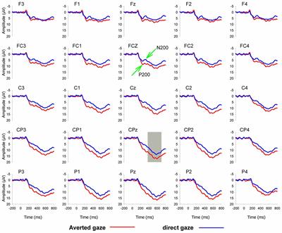 Neural Temporal Dynamics of Social Exclusion Elicited by Averted Gaze: An Event-Related Potentials Study